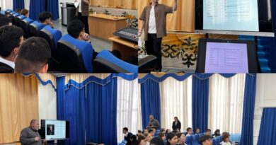 Gознавательная беседа и лекция на тему «Нет наркотикам», организованная ОФ «Научно-образовательный центр «Synergy»